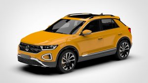 大众 探歌 Volkswagen T-Roc 2022 3D模型-启模网