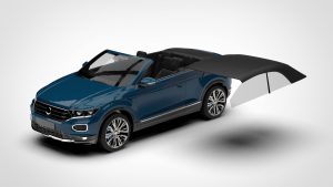 大众 探歌 Volkswagen T-Roc Cabrio 2020 3D模型-启模网