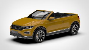 大众 探歌 Volkswagen T-Roc Cabriolet 3D模型-启模网