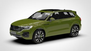 大众 途锐 Volkswagen Touareg R Line 2019 3D模型-启模网