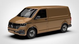 大众 Transporter Volkswagen Transporter Van L1h1 T61 2020 3D模型-启模网