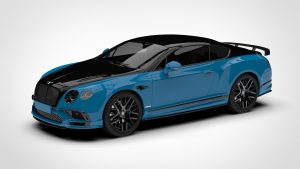宾利 欧陆 Bentley Continental GT Continental 24 2018 3D模型-启模网