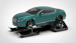 宾利 欧陆 Bentley Continental GT SKI 2018 3D模型-启模网