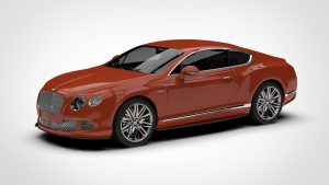 宾利 欧陆 Bentley Continental GT Speed 2014 3D模型-启模网