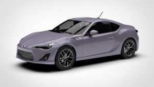 丰田 86 Toyota 86 Prototype 2011 3D模型-启模网