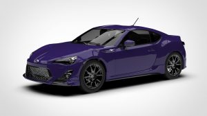 丰田 86 Toyota 86 TRD 2013 3D模型-启模网