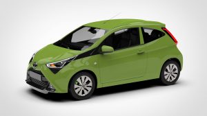 丰田 Aygo Toyota Aygo 3 Door 2019 3D模型-启模网