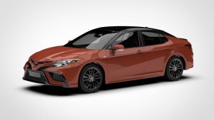 丰田 凯美瑞 Toyota Camry XSE Hybrid 2023 3D模型-启模网