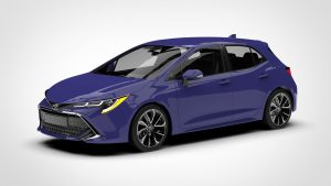 丰田 卡罗拉 Toyota Corolla Hatchback 2019 3D模型-启模网