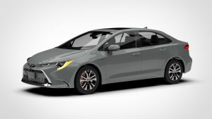 丰田 卡罗拉 Toyota Corolla Sedan Hybrid US 2020 3D模型-启模网