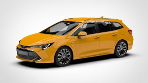 丰田 卡罗拉 Toyota Corolla Touring Sports 2019 3D模型-启模网