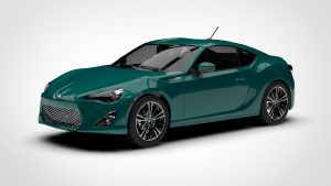 丰田 86 Toyota GT 86 2012 3D模型-启模网