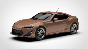 丰田 86 Toyota GT 86 TRD 2014 3D模型-启模网