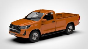 丰田 海拉克斯 Toyota Hilux Regular Cab 2021 3D模型-启模网