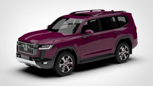 丰田 兰德酷路泽 Toyota Land Cruiser GR Sport 2022 3D模型-启模网