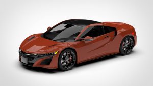 讴歌 NSX Acura NSX 2016 2019 Duplicated Version 3D模型-启模网
