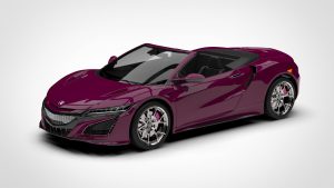 讴歌 NSX Acura NSX 2017 3D模型-启模网