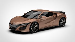 讴歌 NSX Acura NSX 2020 Objrar 3D模型-启模网