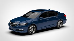 讴歌 RLX Acura RLX 2015 3D模型-启模网