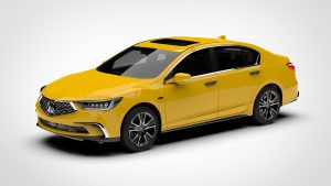讴歌 RLX Acura RLX SH AWD 2021 3D模型-启模网