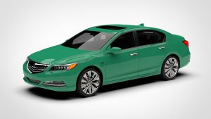 讴歌 RLX Acura RLX SH AWD 2015 3D模型-启模网