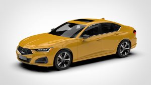 讴歌 TLX Acura TLX 2021 3D模型-启模网