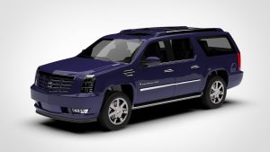 凯迪拉克 凯雷德 Cadillac Escalade ESV 3D模型-启模网
