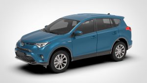 丰田 荣放 Toyota RAV4 Hybrid 2018 3D模型-启模网