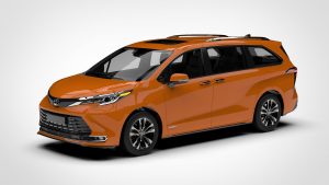 丰田 赛那 Toyota Sienna 2021 3D模型-启模网