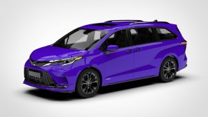 丰田 赛那 Toyota Sienna XSE 2021 3D模型-启模网
