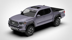 丰田 塔科马 Toyota Tacoma TRD 2020 3D模型-启模网
