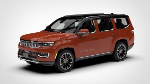 吉普 大瓦格尼 Jeep Grand Wagoneer 2022 3D模型-启模网