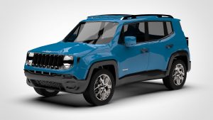 吉普 自由侠 Jeep Renegade 3D模型-启模网