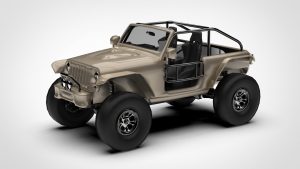 吉普 Safari Jeep Safari Low Poly 3D模型-启模网