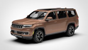 吉普 瓦格尼 Jeep Wagoneer 2022 3D模型-启模网