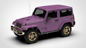 吉普 牧马人 Jeep Wrangler 75TH Anniversary JK 2018 3D模型-启模网
