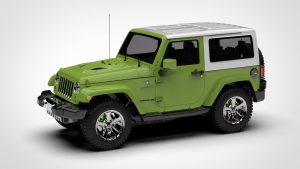 吉普 牧马人 Jeep Wrangler Chief JK 2017 3D模型-启模网