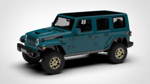 吉普 牧马人 Jeep Wrangler Rubicon 392 2021 3D模型-启模网