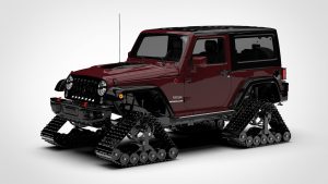 吉普 牧马人 Jeep Wrangler Rubicon Recon Crawler 2017 3D模型-启模网