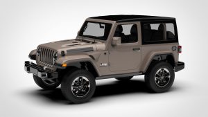 吉普 牧马人 Jeep Wrangler Rubicon Soft Top 2019 3D模型-启模网
