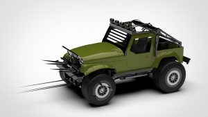 吉普 牧马人 Jeep Wrangler Rubicon 3D模型-启模网