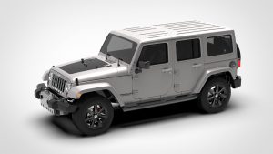 吉普 牧马人 Jeep Wrangler Unlimited Altitude 2014 3D模型-启模网