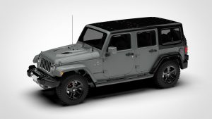 吉普 牧马人 Jeep Wrangler Unlimited Chief JK 2017 3D模型-启模网