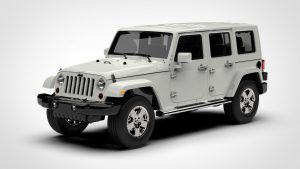 吉普 牧马人 Jeep Wrangler Unlimited ENVI 3D模型-启模网