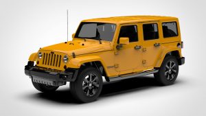 吉普 牧马人 Jeep Wrangler Unlimited Indian Summer 2014 3D模型-启模网