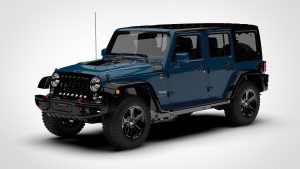 吉普 牧马人 Jeep Wrangler Unlimited Rubicon Recon 2017 3D模型-启模网
