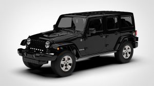 吉普 牧马人 Jeep Wrangler Unlimited X1 3D模型-启模网