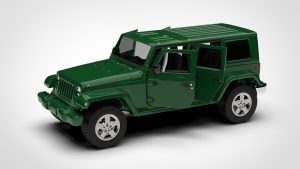 吉普 牧马人 Jeep Wrangler 3D模型-启模网