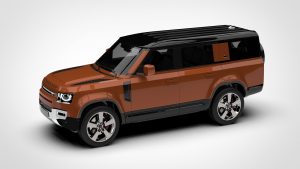 路虎 卫士 Land Rover Defender 130 2023 3D模型-启模网