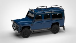 路虎 卫士 Land Rover Defender 2011 3D模型-启模网